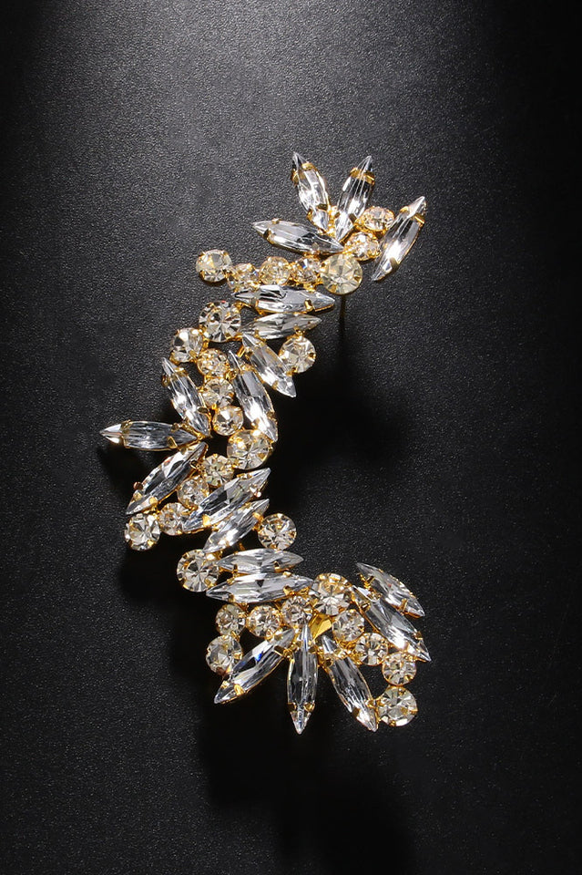 Rhinestone Rise Earrings