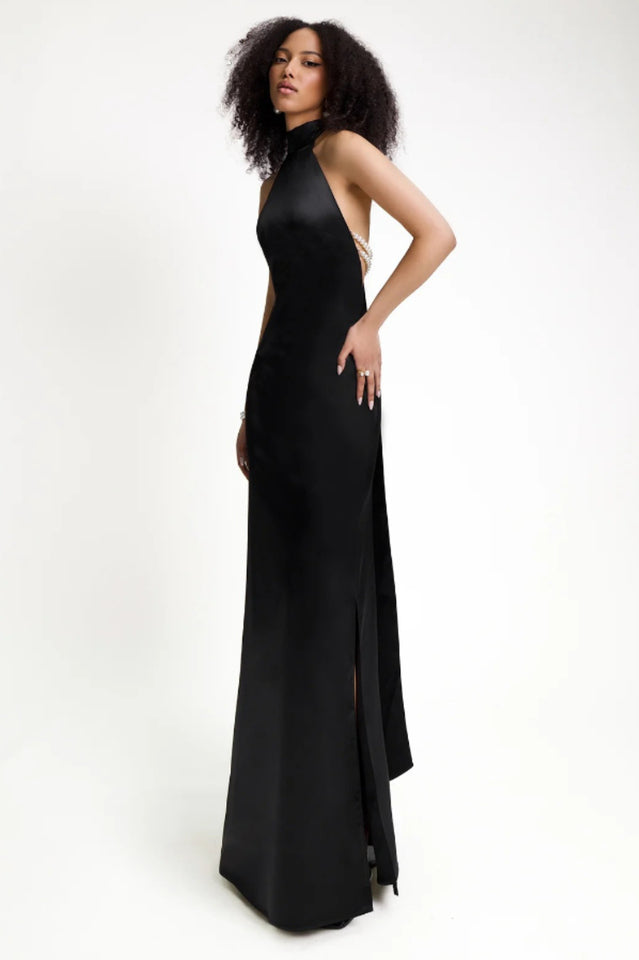 Scarlett Pearl Detailed Maxi Dress