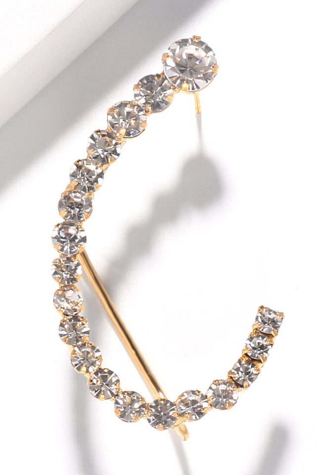 White Lies Stone Ear Cuff