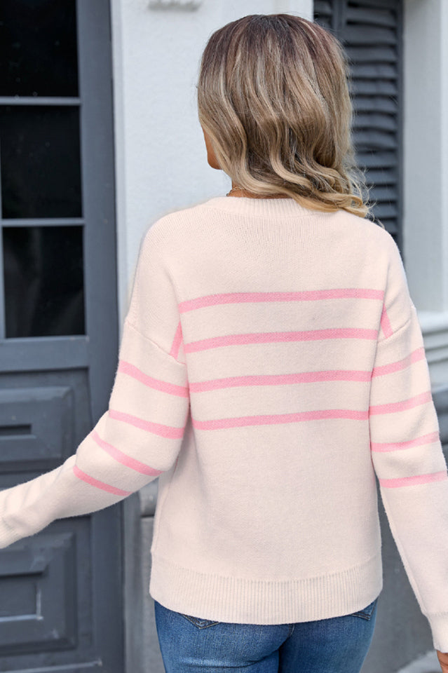 Jacquard Knit Sweater