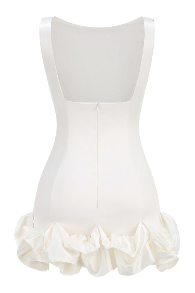 Backless Puff Dress