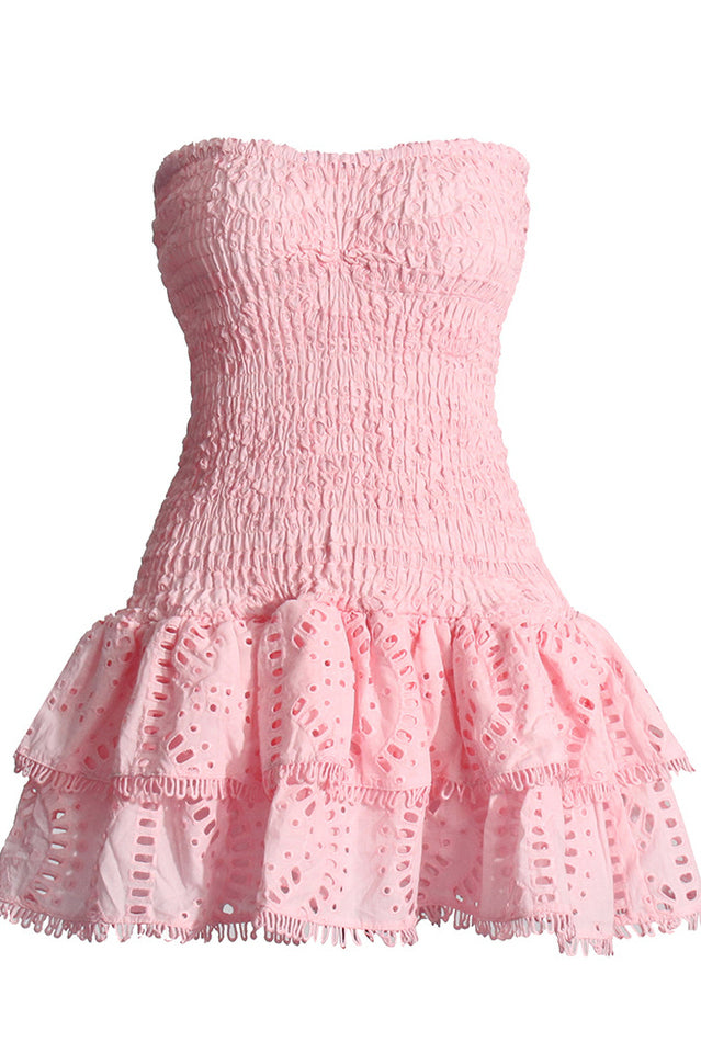Megan Short Dress Pink
