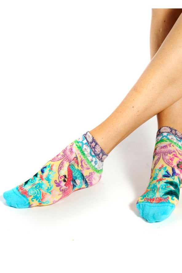 Tropical Ultra-Short Socks