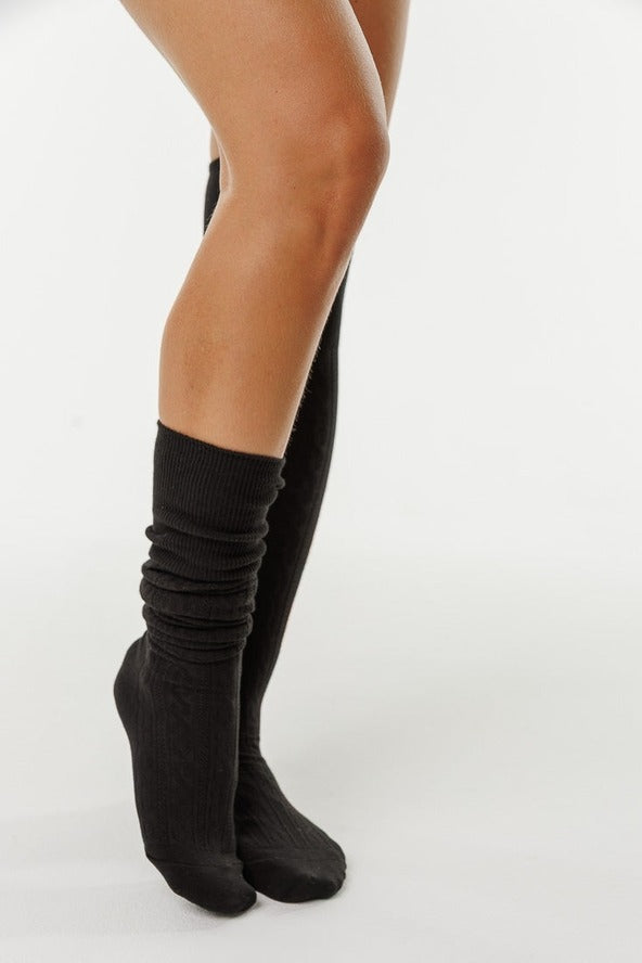 Braided Long Socks