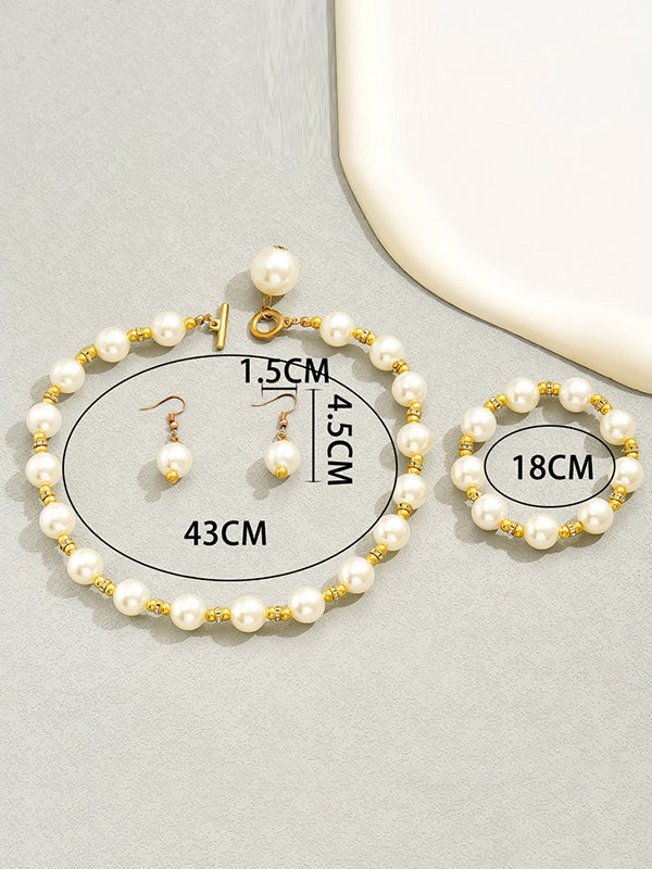 Geometric Bracelet Accessories Drop Earrings Necklaces Accessories