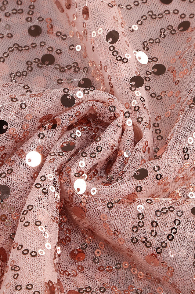 Strapless Sequin Corset Maxi Dress