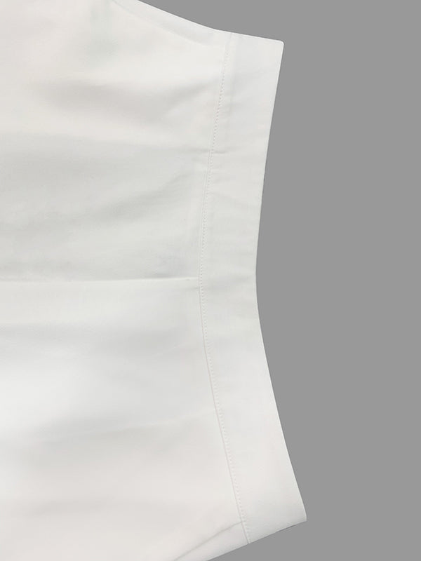 High Waisted Loose Pockets Printed Pants Trousers