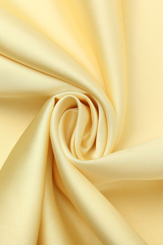 Elinor Yellow Satin Maxi Dress