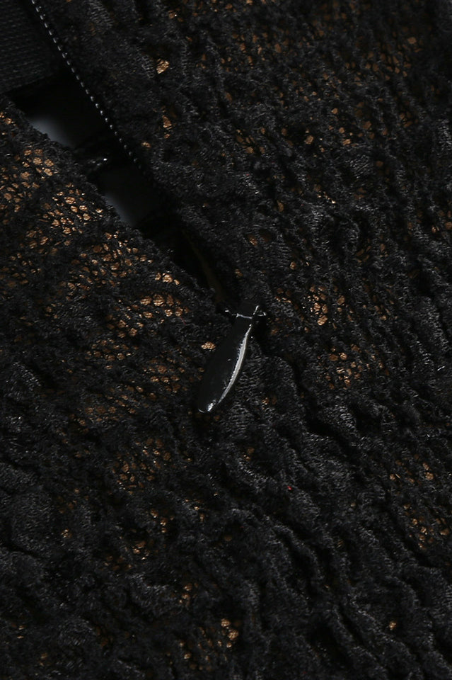 Dolores Strapless Lace Corset Mini Dress