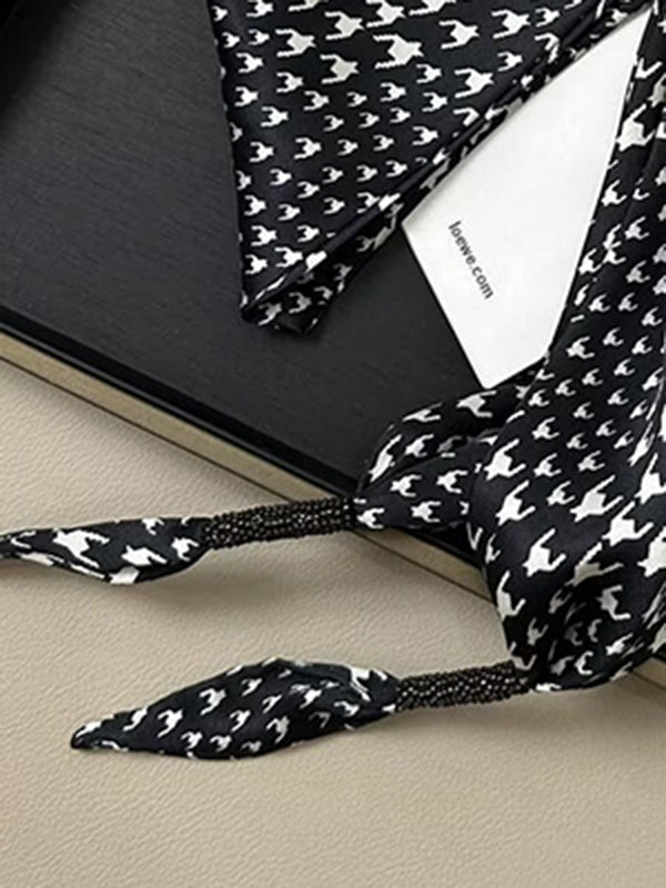 Écharpes pied-de-poule