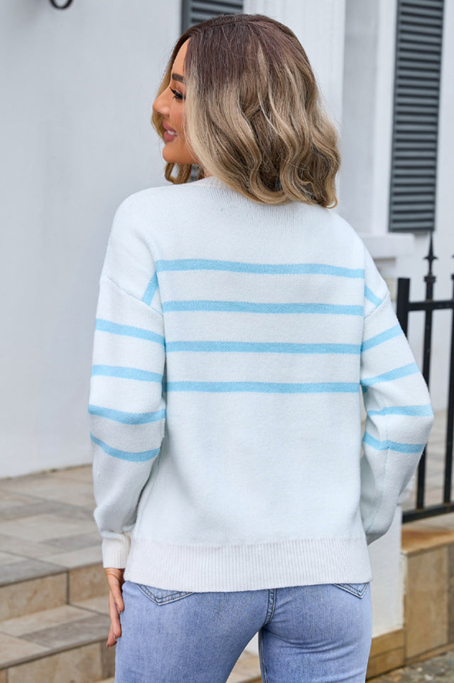 Jacquard Knit Sweater