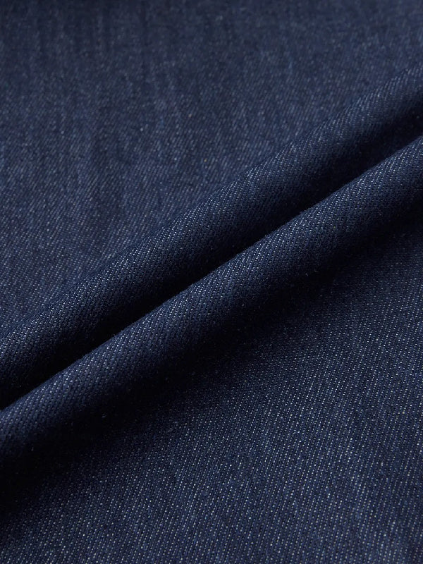 High Waisted Pleated Split-Joint Wide Leg Jean Pants