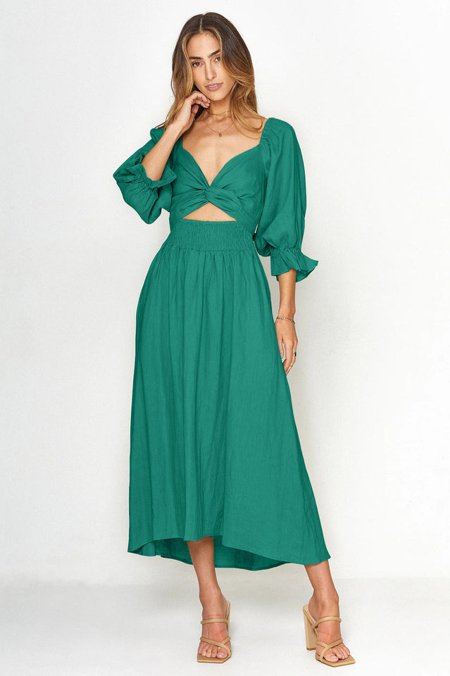 Call It Love Two Way Dress Green