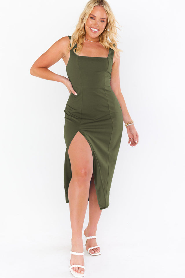Eden Midi Dress Green