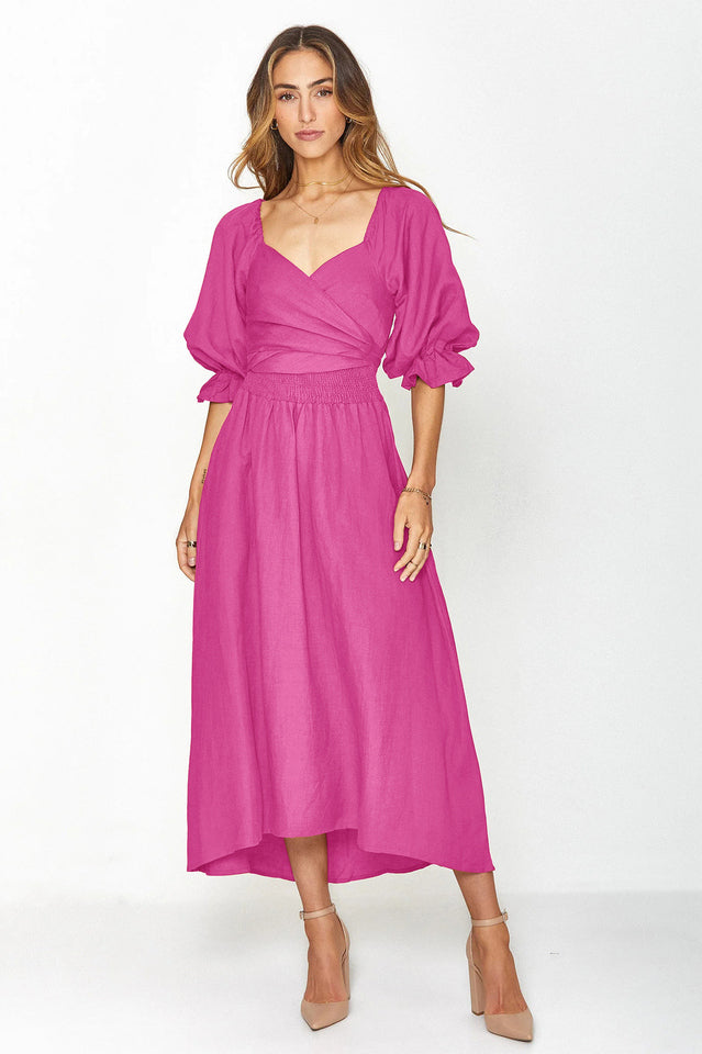 Call It Love Two Way Dress Pink