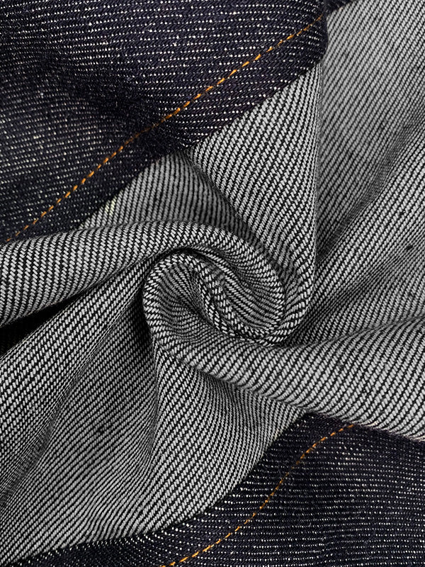 Long Sleeves Loose Contrast Color Split-Joint Deep V-Neck Jackets Outerwear