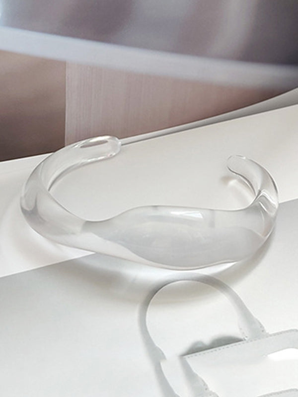 Bracelet en résine original simple et chic