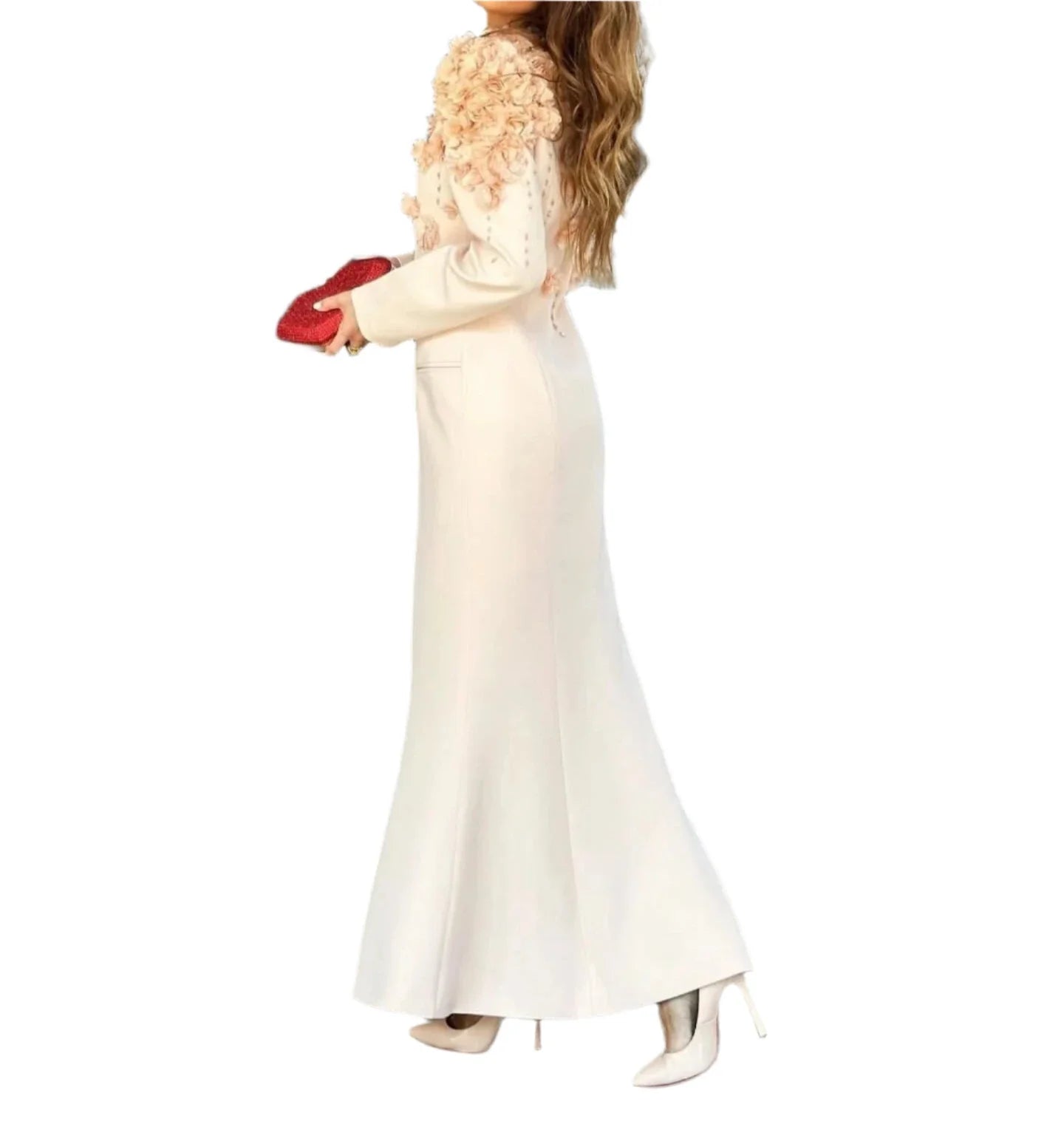 DORI Flowers Blazer Maxi Dress