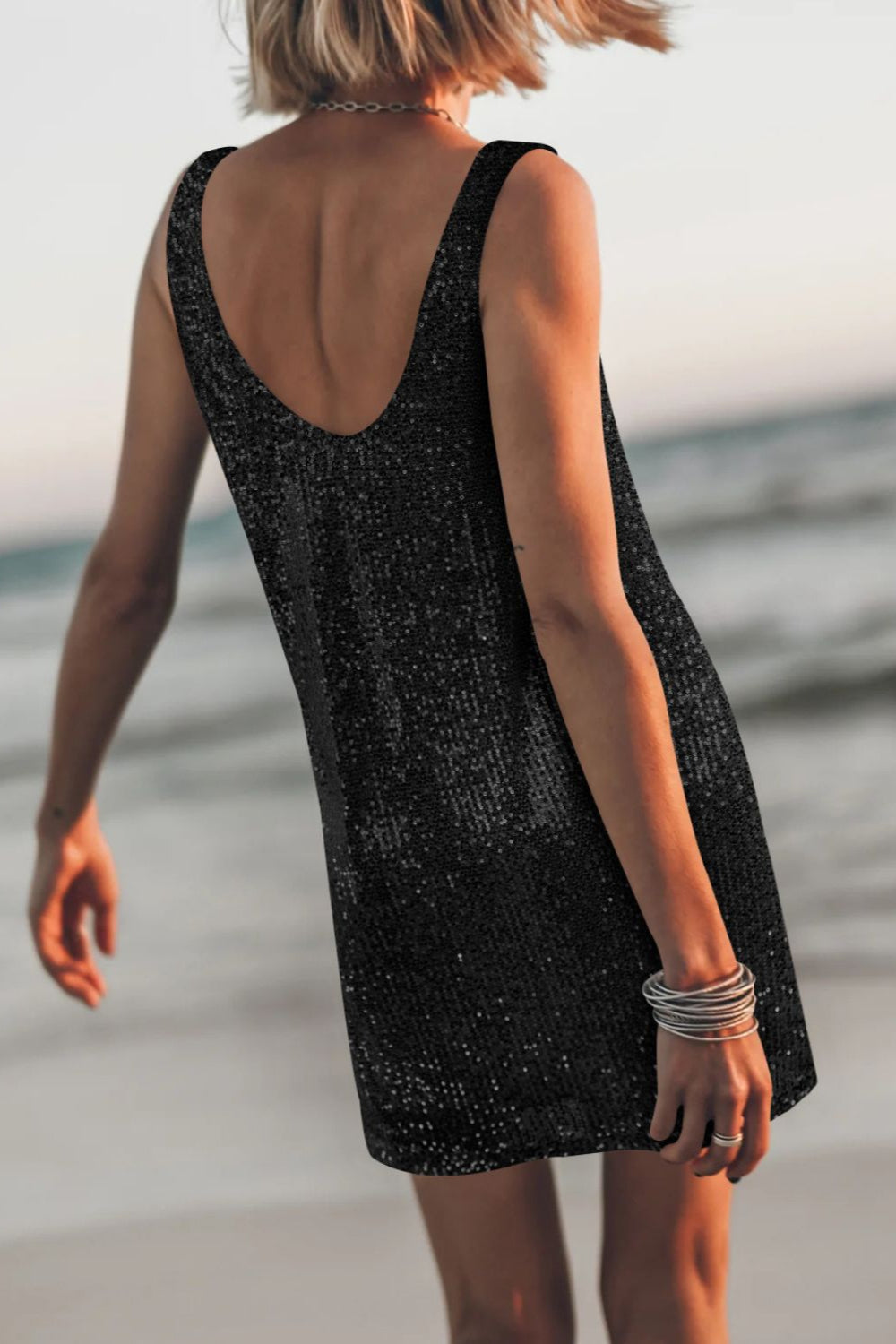 Sequin Mini Dress