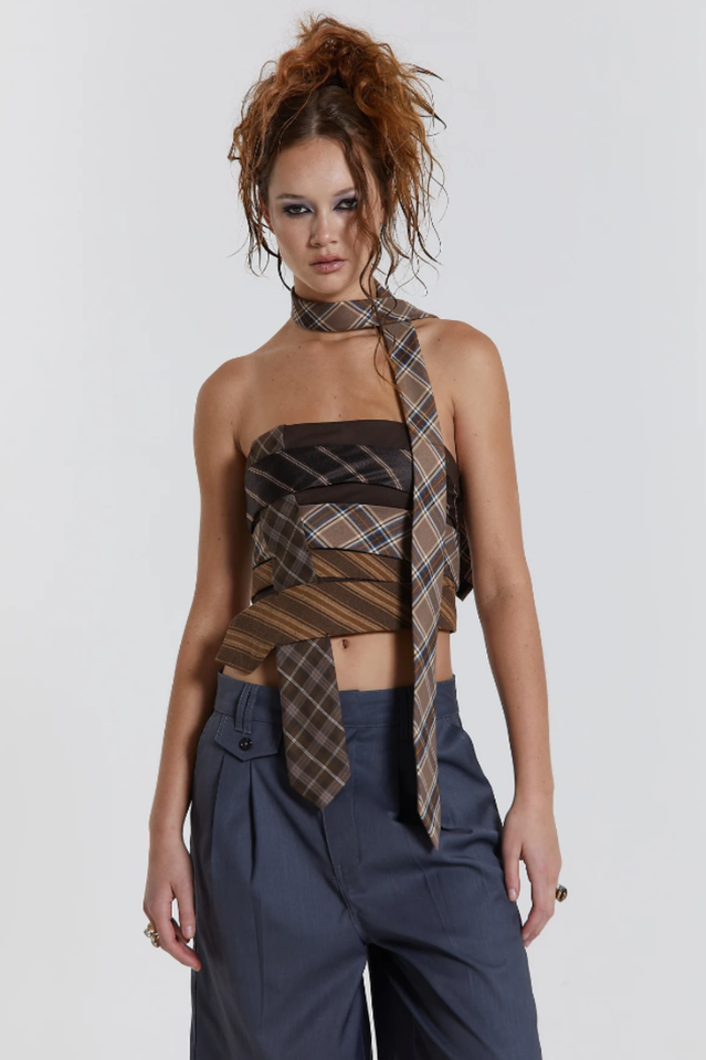 All Tied Up Wrap Around Corset