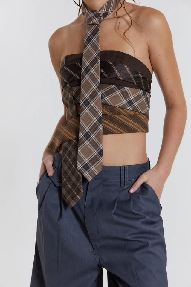 All Tied Up Wrap Around Corset