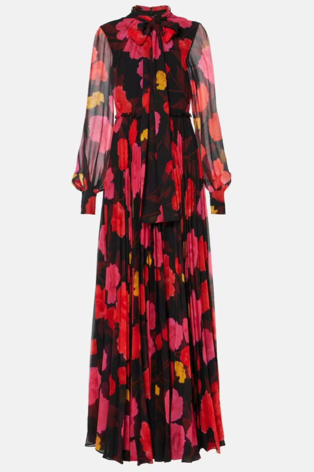 Adela Floral Printed Maxi Dress