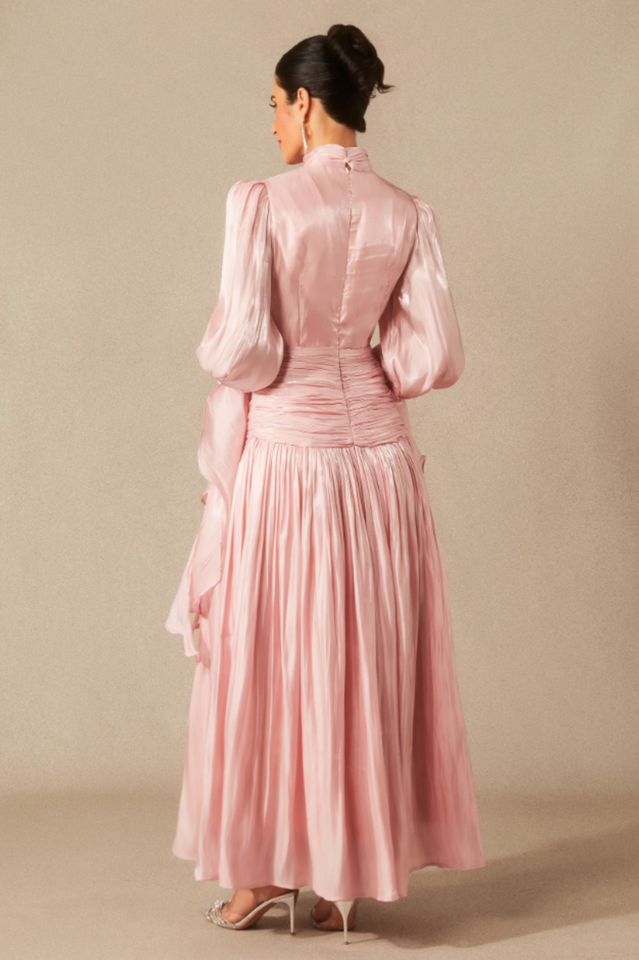 Kinsley Ruched Bodice Maxi Dress