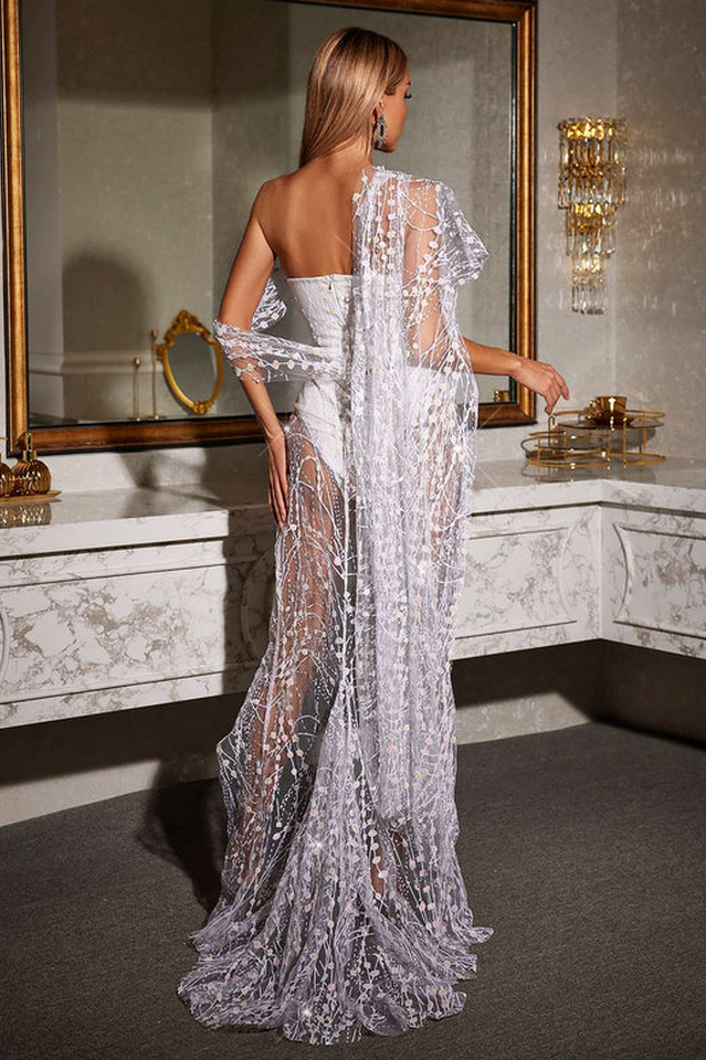 Bailee Split Sequin Maxi Dress
