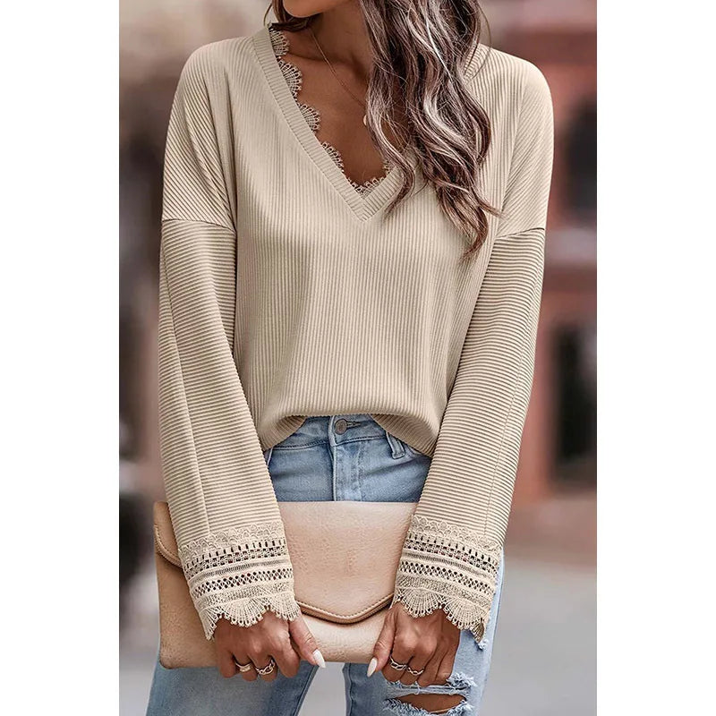 Lillian™ | Elegant Sweater With Lace