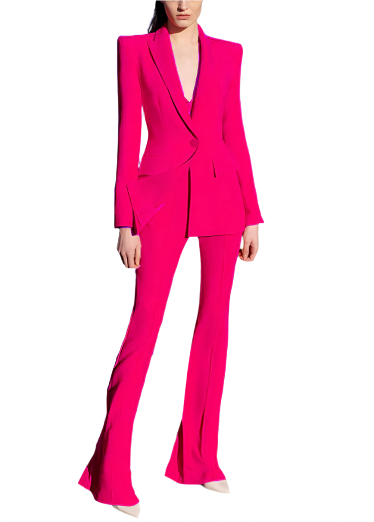 BABE Bodycon Suit HOT PINK