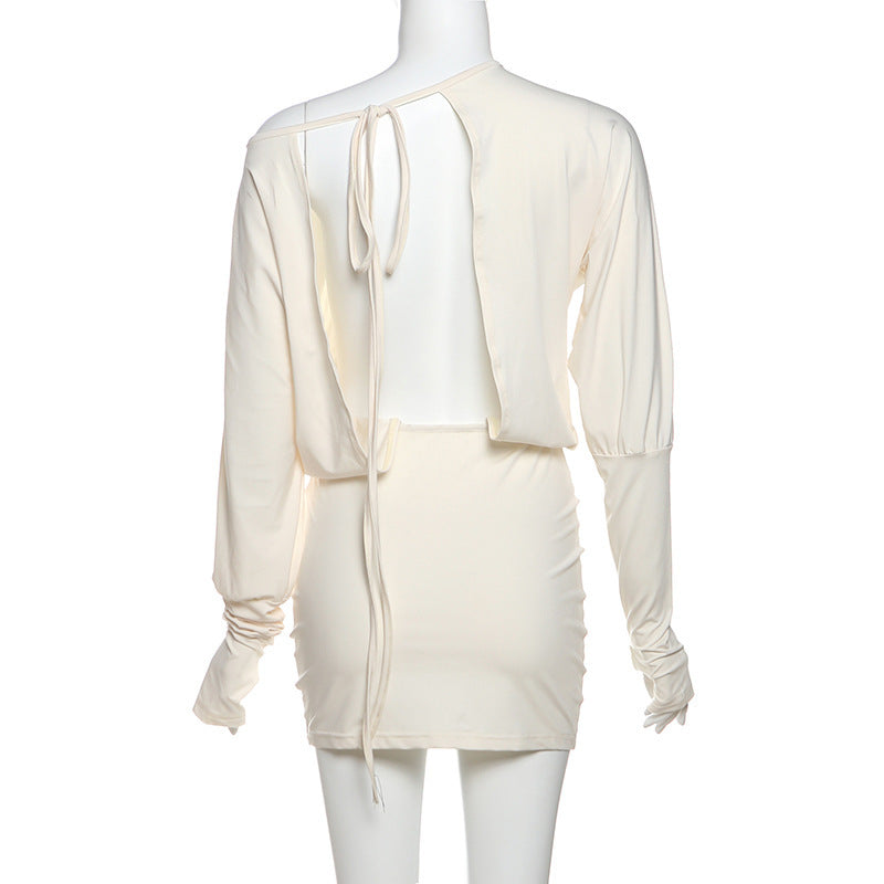 Backless Mini Dress