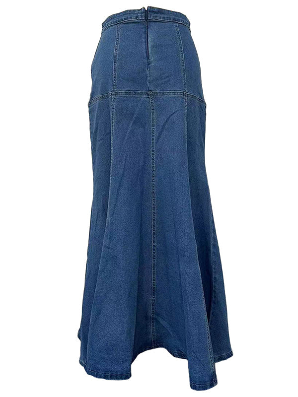 A-Line Mermaid Split-Joint Skirts