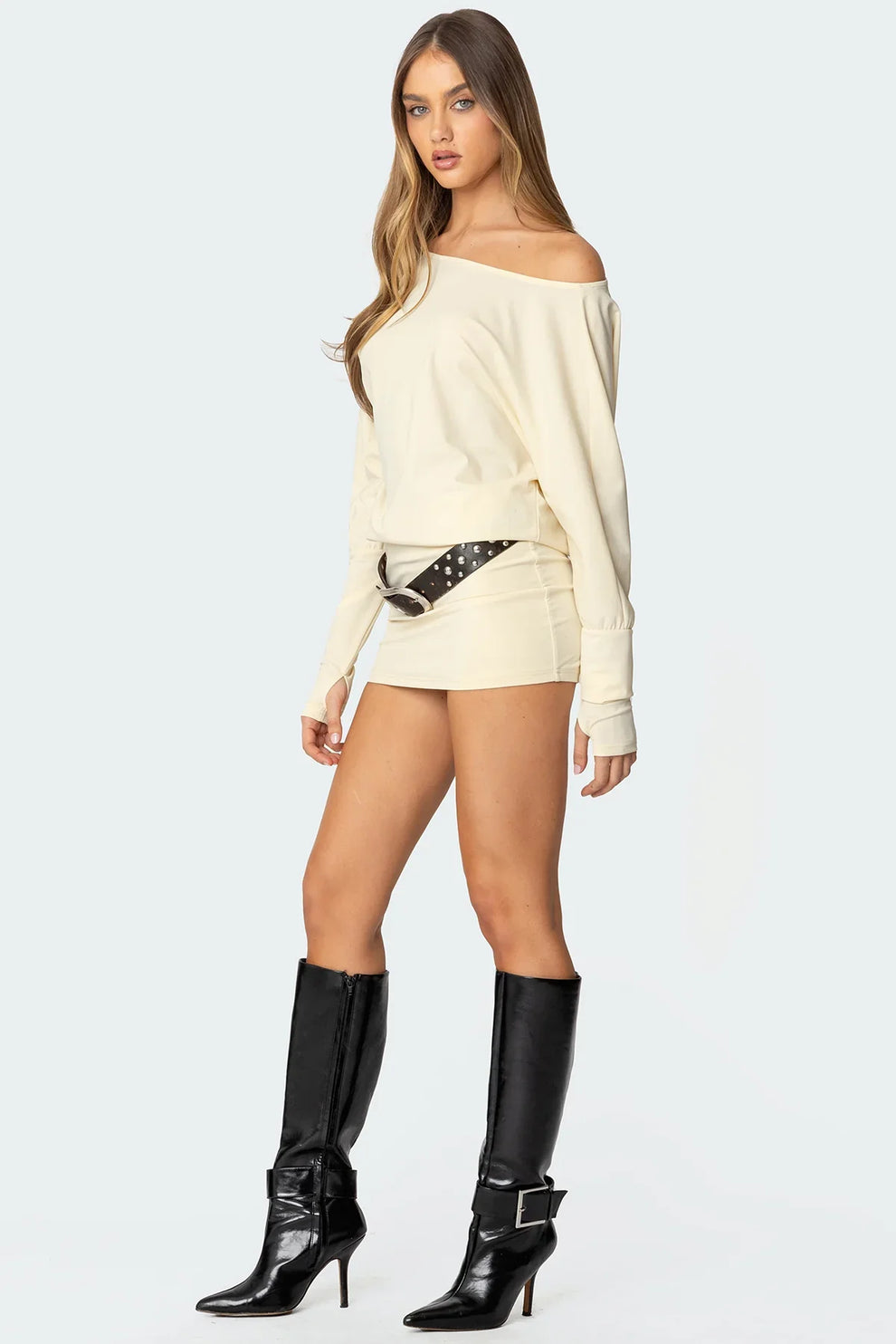 Backless Mini Dress