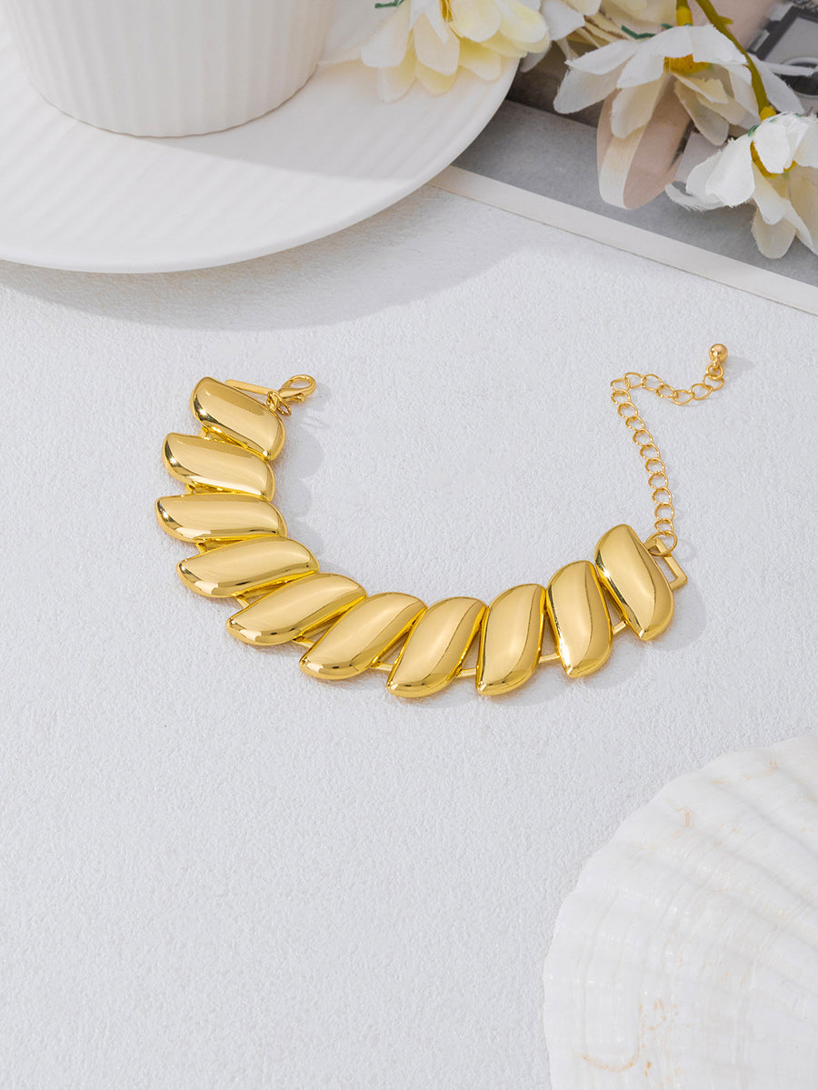 Solid Color Geometric Necklaces Accessories Drop Earrings Bracelet Accessories