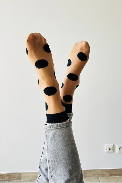 Extra Large Polka Dot Sock