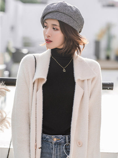 Personality Striped&Plaid Beret Hat