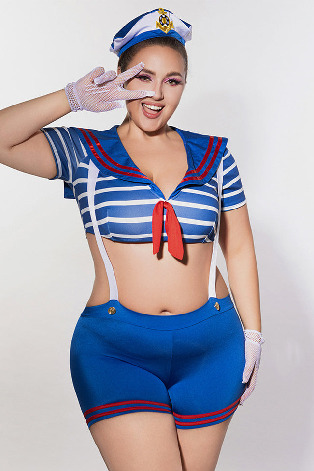 Sailor Girl Roleplay Costume Set