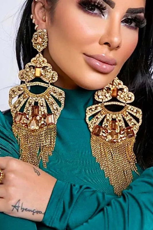 Gloria Highness Tassel Earrings