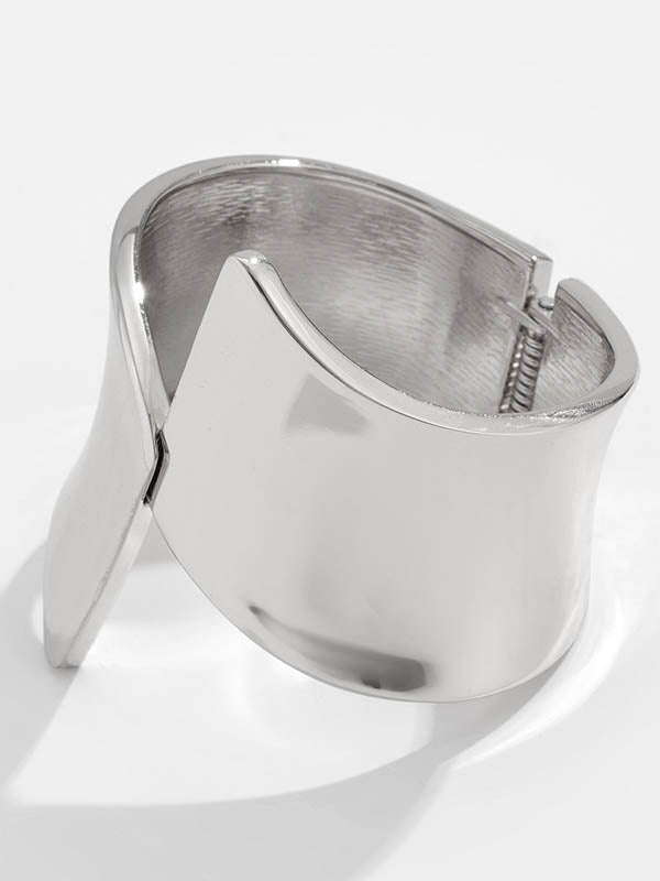 Geometric Bracelet Accessories Rings Accessories A SILVER One_size