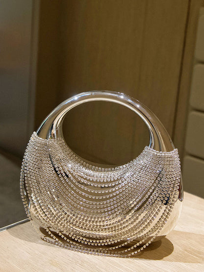 Tasseled Solid Color Handbags Bags