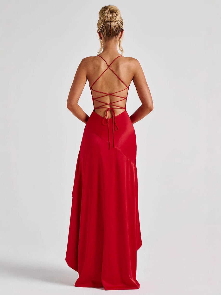 Satin Maxi Dress