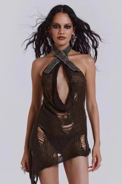 Lithium Knit Mini Dress