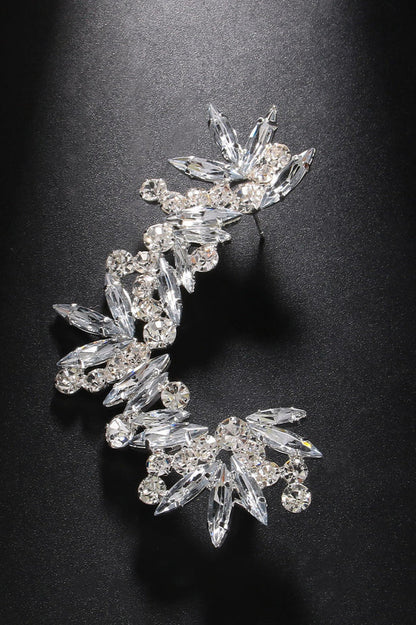 Rhinestone Rise Earrings