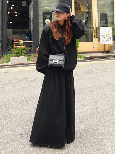 Solid Color Wide Pants Wide Leg Pants Casual Pants Bottoms