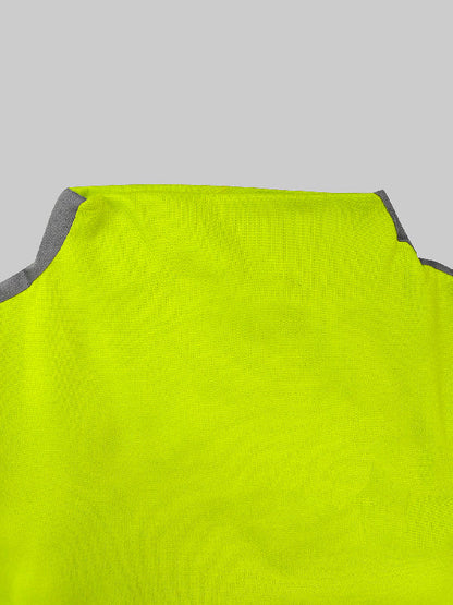 Long Sleeves Contrast Color Split-Joint High Neck Hoodies&Sweatshirt Sweatshirt Tops Tops