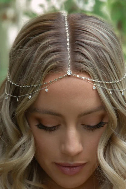 Anna Rhinestone Hair Chains