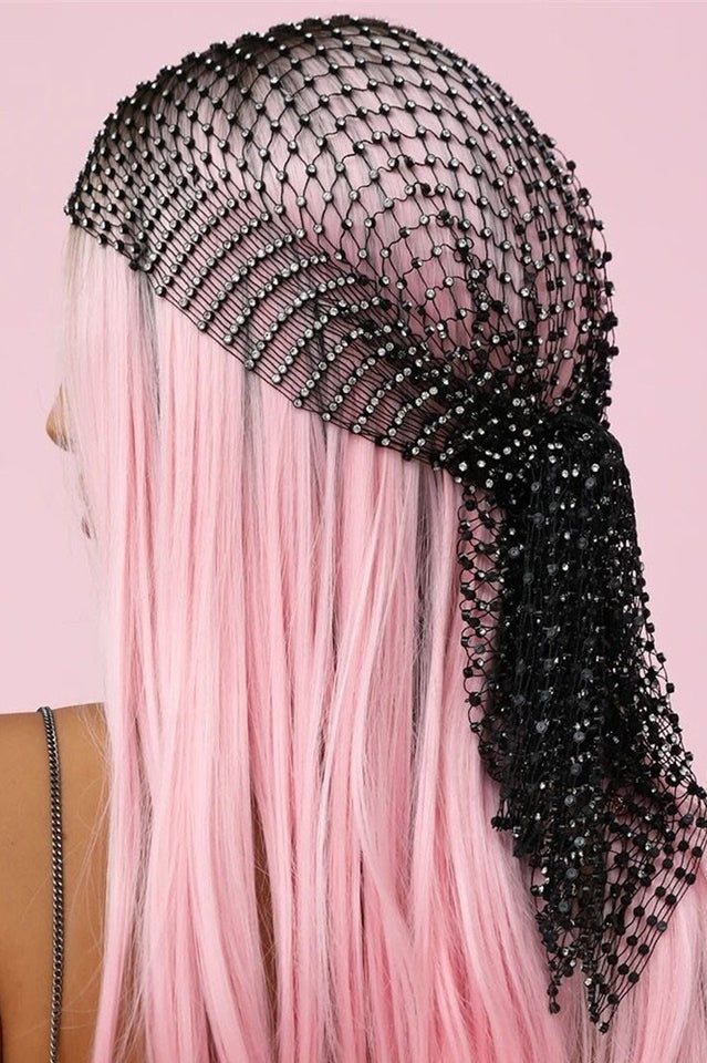 Azalea Rhinestone Hair Net