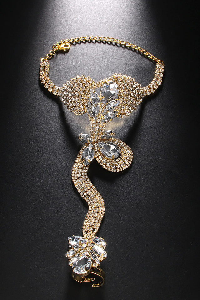 Naomi Crystal Snake Bracelet