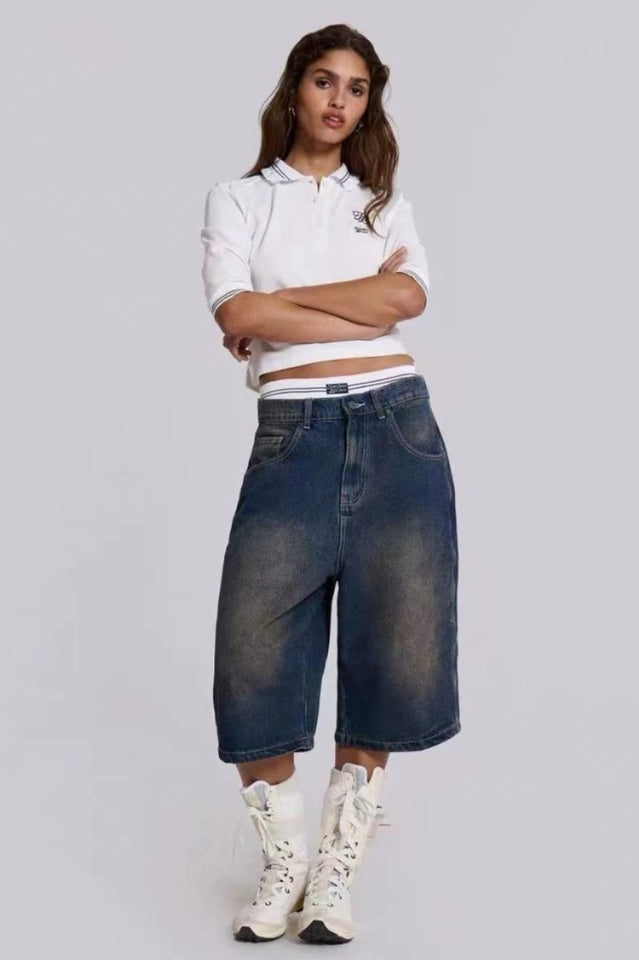 Bronx Jumbo Fit Denim Jorts