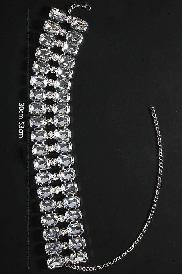 Creole Rhinestone Crystal Choker